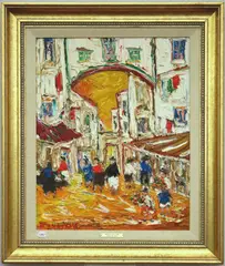 Michel Kouliche, Paris, 1981, Oil on canvas