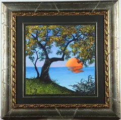David Najar, Eye on the Horizon, 2017, Ink signed and numbered at base