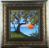 David Najar, Eye on the Horizon, 2017, Ink signed and numbered at base