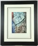 Alfred Alexander Gockel, Medusa, Limited edition etching with aquatint numbered 19