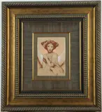 Csaba Markus, Bella Angellina, circa 2018, Ink signed and numbered at base