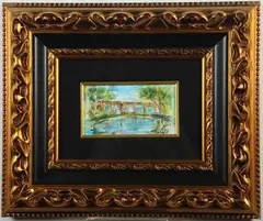 Duaiv, Le Pont, Watercolor