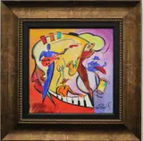 Alfred Alexander Gockel, Swinging Tunes, Acrylic on canvas