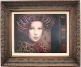 Csaba Markus, Bella Fleurissimo, circa 2015, Limited edition hand embellished giclee on canvas numbered 93