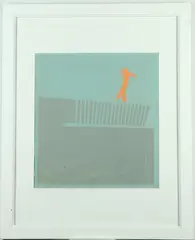 Pat Darkin, Solo, Limited edition serigraph numbered 5