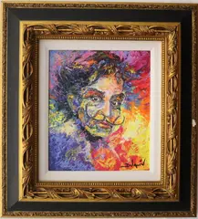 Duaiv, Dali Folie, circa 2018, Limited edition hand embellished giclee on canvas numbered 385