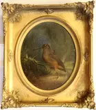 A Curlew by English School, Oil on canvas, sold Sep 2022