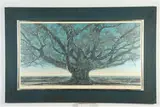 Joichi Hoshi, Black Tree, 1975, Pencil signed, dated, and numbered