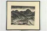 Alexander Samuel MacLeod, Kahana Bay Beach, Engraving on paper