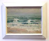 Philip Richardson Whitney, Breakers, 1950, Oil on Canvas