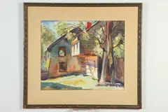 Samuel Franklin Hershey, Rockport, Watercolor on paper