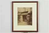 Eugène Atget, Bureau de la Corporation des Joailliers et Merciers, circa 1908, Paris." Albumen impression (???)