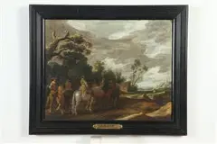 Riders Approaching a Windmill by Aelbert Cuyp, Oil on panel, sold Nov 2022