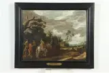 Aelbert Jacobsz. Cuyp, Riders Approaching a Windmill, Oil on panel