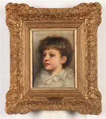 Minnie Asprey, Innocence, Oil on canvas
