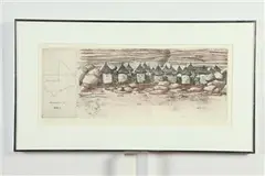 Rolf Weijburg, Republique du Mali, 1981, Pencil signed, dated and numbered at base