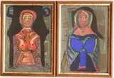 Ilie Boca, A Pair of Abstract Portraits