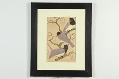 Blue Ravens by Martin Erich Phillip, Pencil signed and dated at base, sold Dec 2022