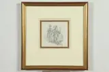 Daniel Macklise, Musicians, Pencil drawing