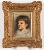 Minnie Asprey, Innocence, Oil on canvas
