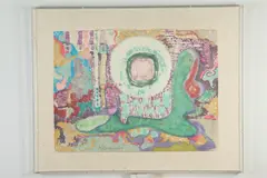 Untitled by Minnie Klavans, 1982, Watercolor on paper, offered Dec 2022