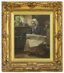David Fulton, Untitled, oil on canvas 46 x 30.5cm