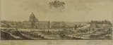 Israel Silvestre, Untitled, 1652 etching 30 x 78cm