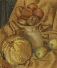Vladimir Polunin, Untitled, oil on canvas 36 x 31cm