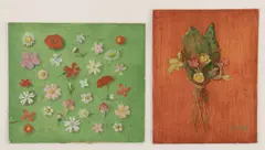 Carolyn Sergeant, Untitled, oil on board 13 x 10cm and 11.5 x 13cm