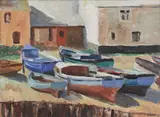 Marjorie Mort, Untitled, oil on canvas board 25 x 33cm