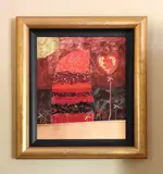 Govinder Nazran, Untitled, embellished giclee on board