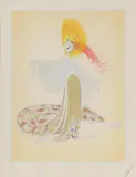 Erté, Untitled, 1892-1990) 'L'Orientale' serigraph in colours