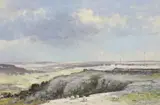 James Longueville, Untitled, oil on board