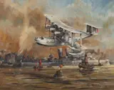Alan Fearnley, Untitled, oil on canvas 63 x 76cm