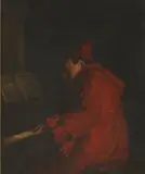 Herbert Johnson Harvey, Untitled, oil on canvas 33 x 28cm