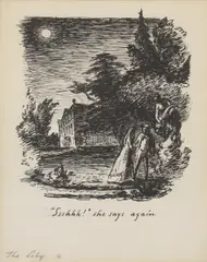Edward Ardizzone, Untitled, pen and ink over pencil 28 x 21cm