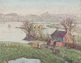 Rudolf Helmut Sauter, Untitled, oil on canvas 53 x 67cm