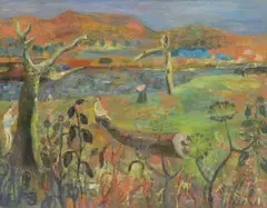Ruth Burden, Untitled, oil on canvas 71 x 92cm