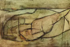 Robert Sadler, Untitled, oil on board 105 x 156cm