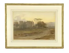 George Arthur Fripp, Untitled, watercolour 32.5 x 49.5cm