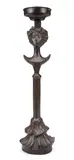 Tête de Femme Table Lamp by Alberto Giacometti, circa 1937, patinated bronze, sold Dec 2015