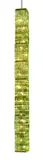 Georg Baldele, Vertical Glitterbox, Ceiling lamp, glass and chrome plated brass