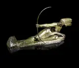 Marcel Bouraine, 'Penthesilia, Queen of the Amazons' a Patinated Bronze, circa 1925, 'Penthesilia, Queen of the Amazons' a Patinated Bronze, circa 1925