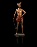 Bruno Zach, An Art Deco Gilt Bronze Model of a Female Fencer