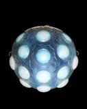 'Soleil' a Plafonnier, design 1926 by René Lalique, opalescent glass, frosted and polished, offered Jun 2014
