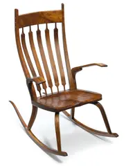 Lyle Otten, Rocking Chair #37, walnut