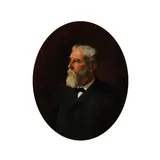 Rba Henry Thomas Schafer, Portrait of William Fowler Mountford Copeland, oil on canvas, oval