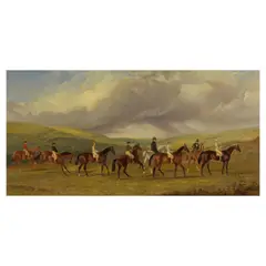 Barrington Bramley after John Frederick Herring Snr., Scene on Cannock Chase, oil on canvas