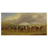 Barrington Bramley after John Frederick Herring Snr., Scene on Cannock Chase, oil on canvas