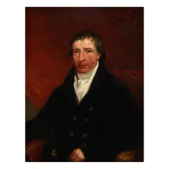 English School, Portrait of a gentleman, oil on canvas